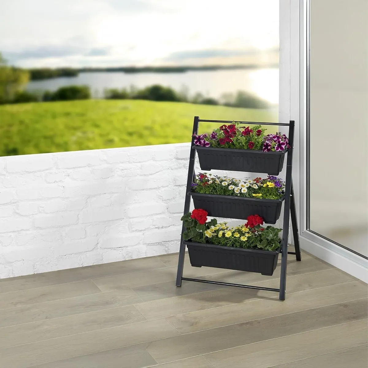 Vertical Raised Bed 3 Levels Adjustable Tilt - Image 2