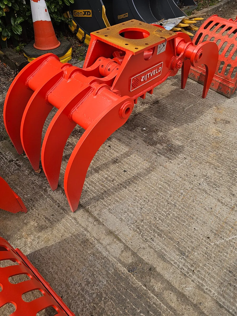 13  Ton heavy duty Stone & Tree grab - Image 2