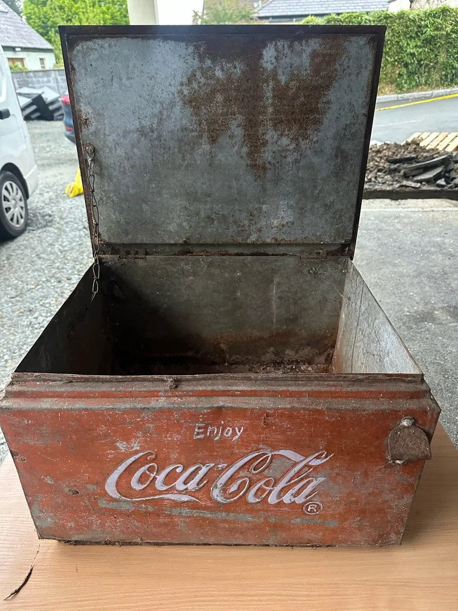 Vintage Coca Cola box - Image 2
