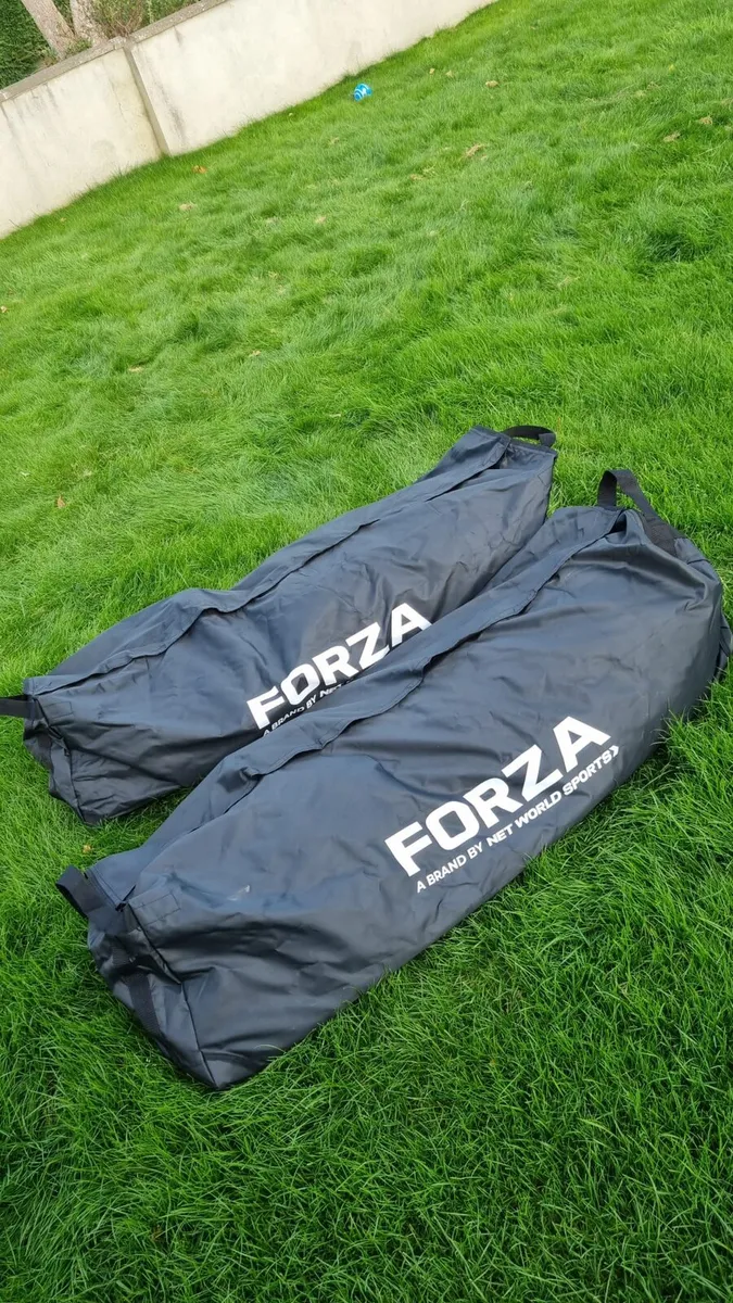 2 x Forza 8x6 Match Goal Posts, 1 x Forza Football - Image 2