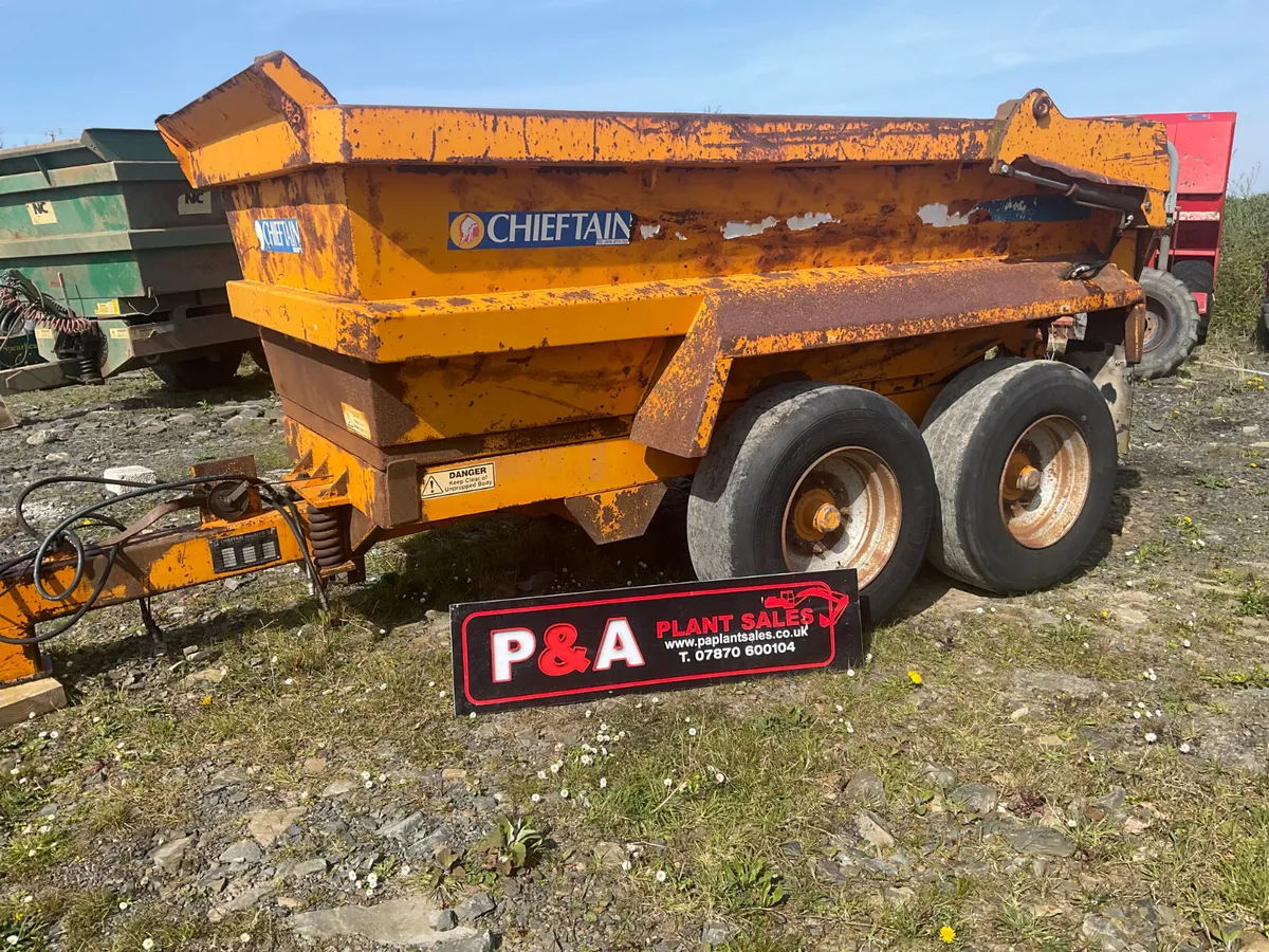 14 ton Dump trailer - Image 1