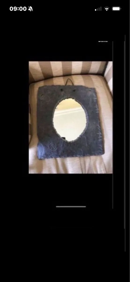 Rare Kerry Slate Mirror - Image 1