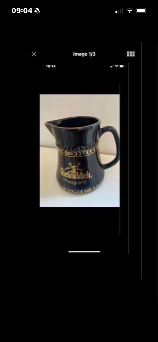 Rare Glenfiddich Ceramic Jug - Image 1