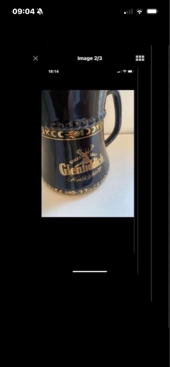 Rare Glenfiddich Ceramic Jug - Image 2