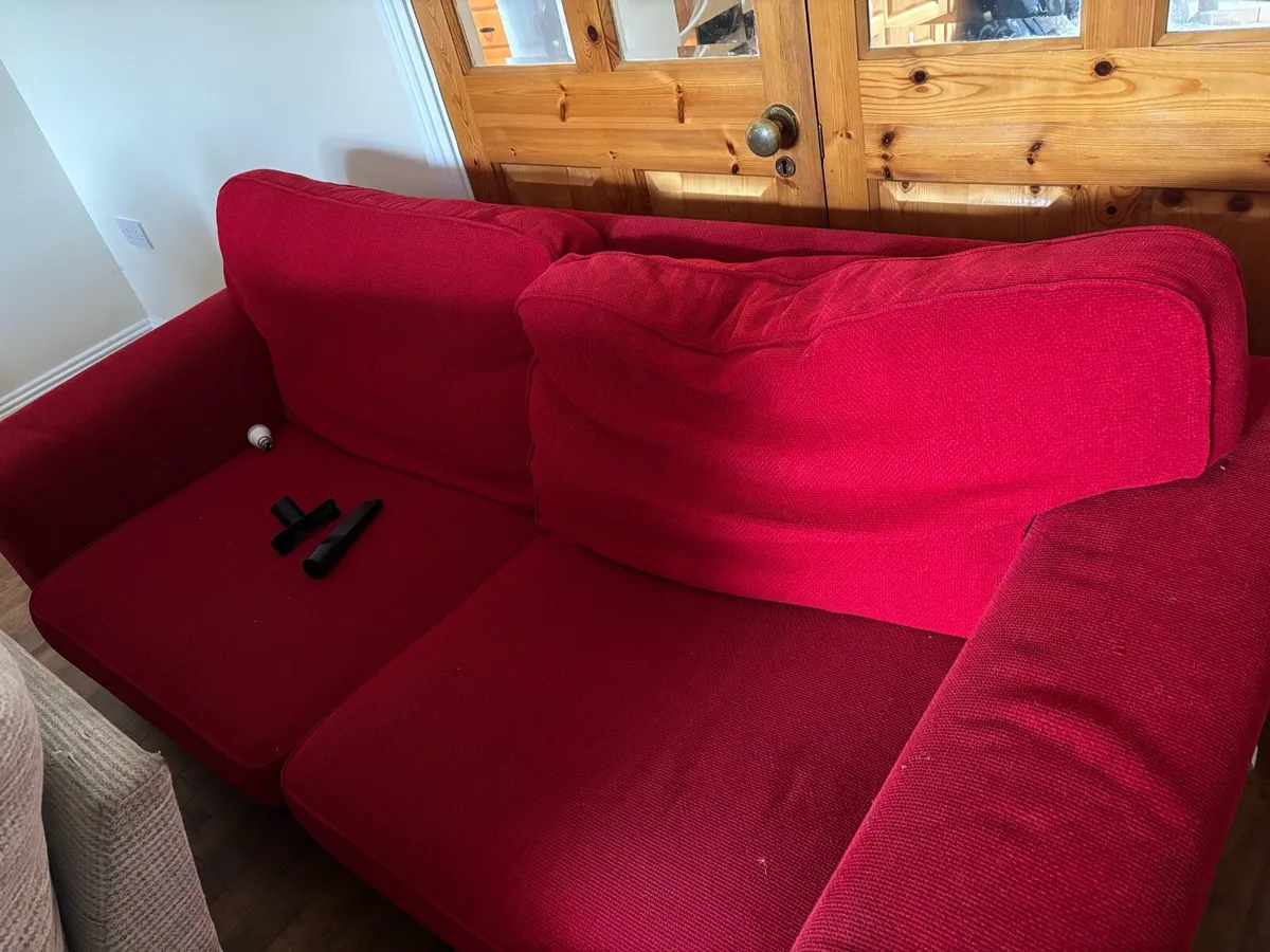 2 seater and1 seater sofa - Image 1