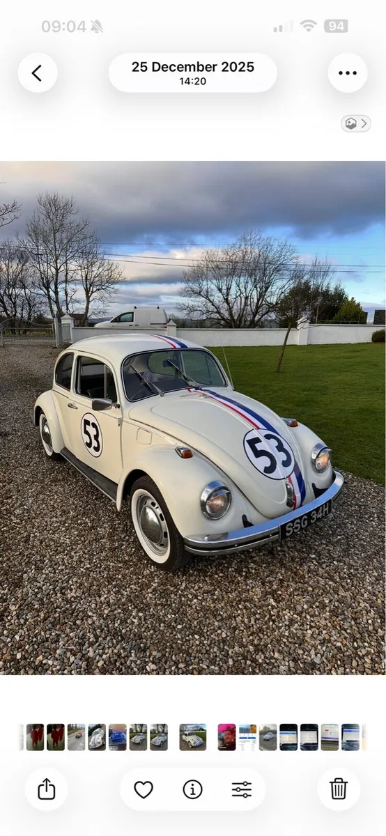 1970 Volkswagen beetle Herbie - Image 1