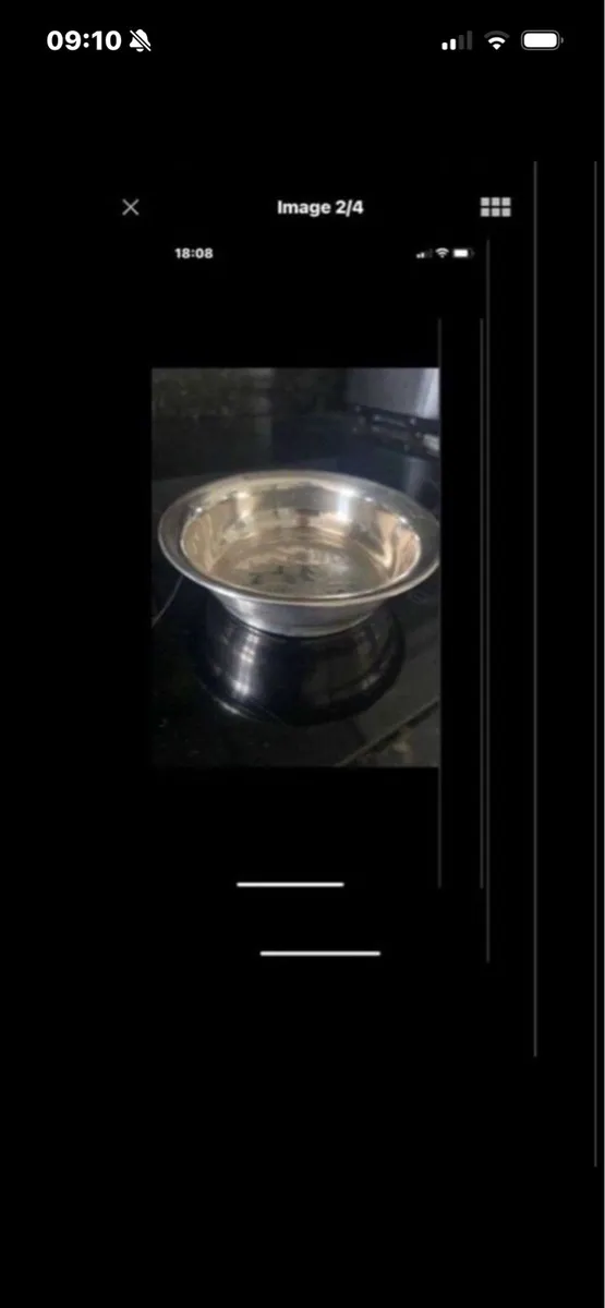 Silver plate Wine Bottle Coaster - Image 1