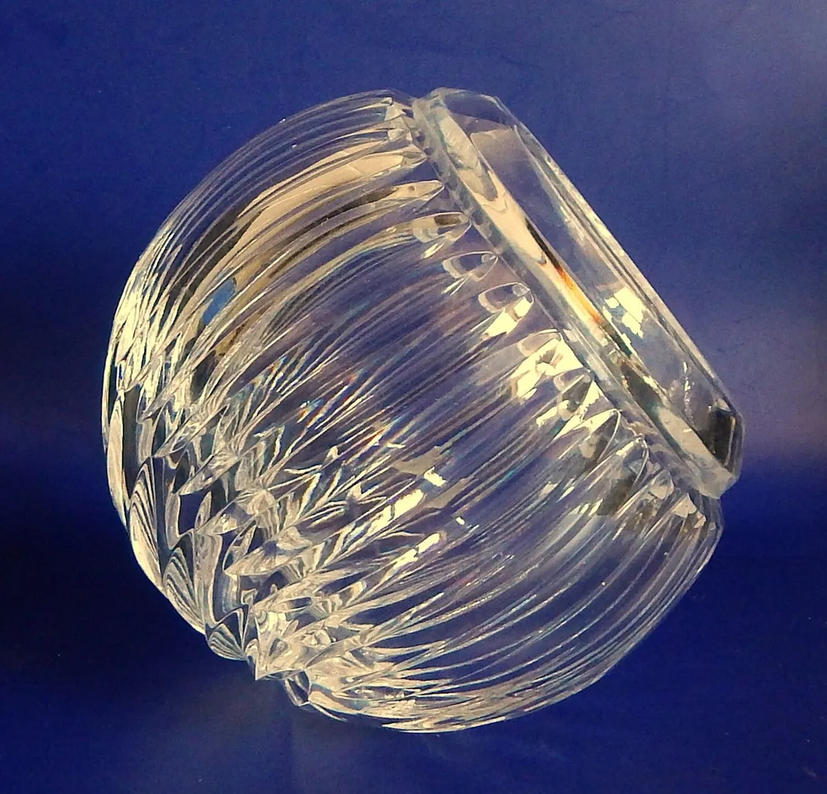 Waterford Crystal Small Slanted Bowl & Vase - Image 4