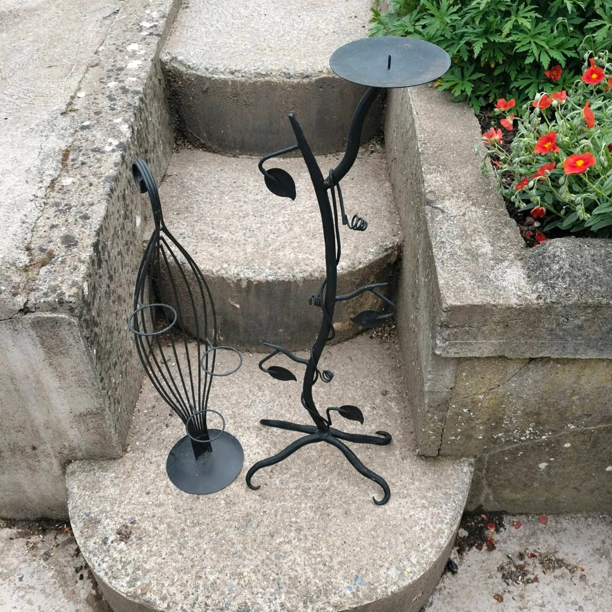 Second hand candle holders