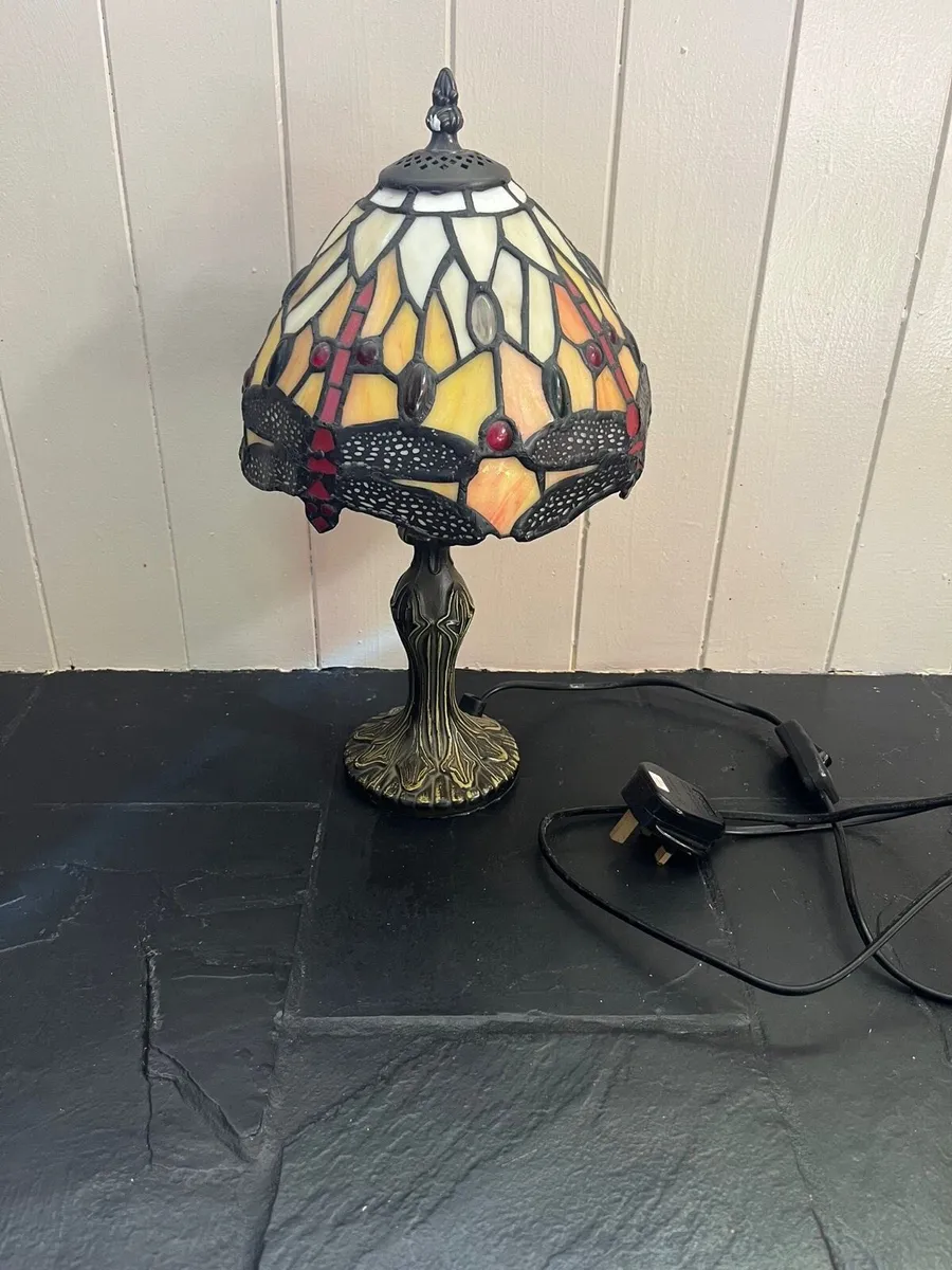 Tiffany lamp set - Image 3