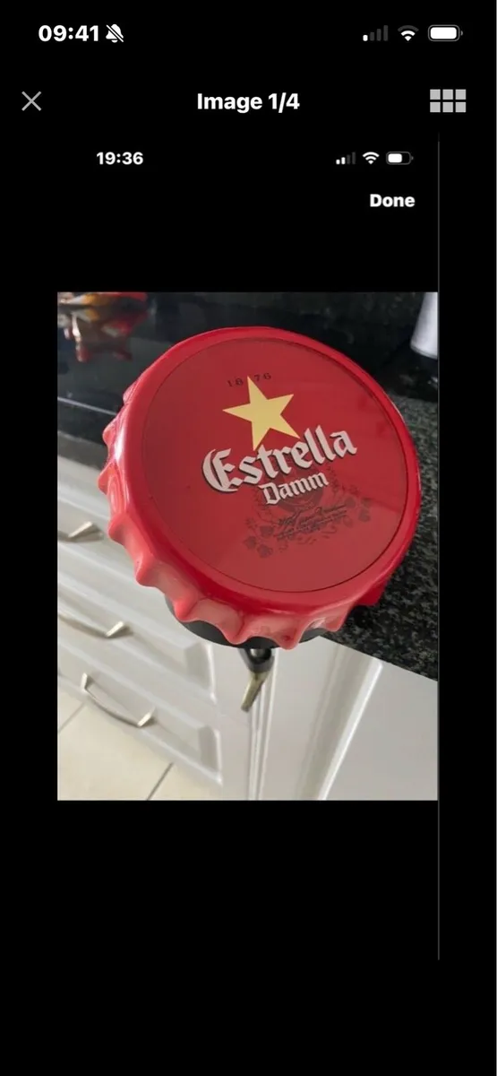 Estrella Beer Bar display / Bottle Opener - Image 1