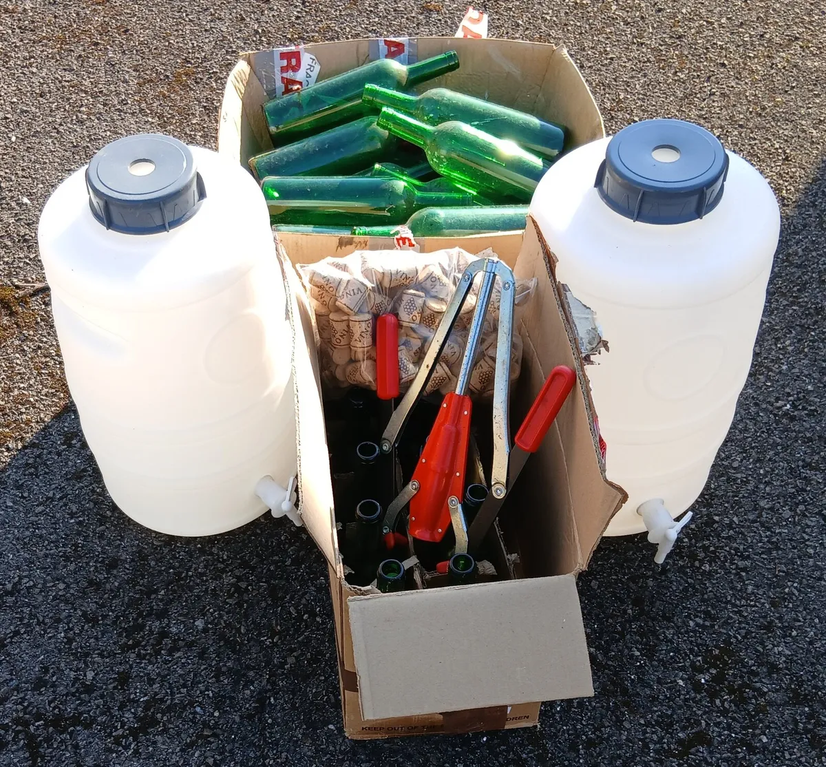 Wine production items