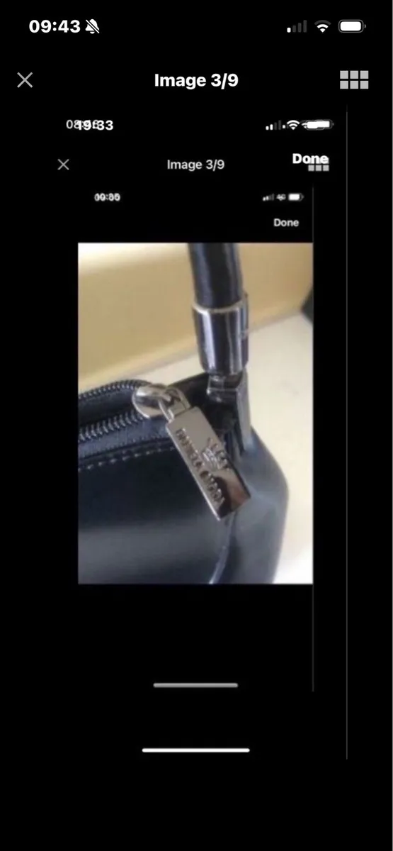 New -Daniela Moda Leather Bag - Image 3