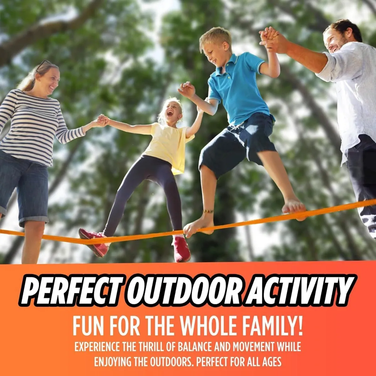 Complete Slackline Kit with Training Line - 18 - Image 2