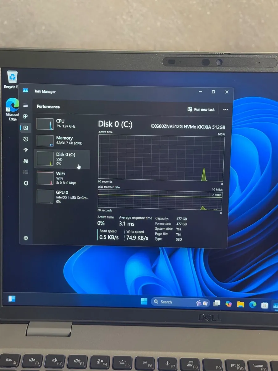 Dell Latitude 5520 Laptop i7/32GB/512SSD/FHD - Image 3