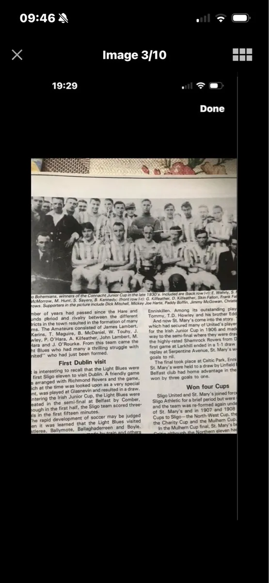 Sligo Leitrim Junior Soccer Tribute - Image 3