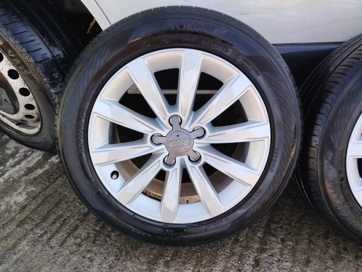 16" Audi alloy wheels with Yokohama tyres - Image 4