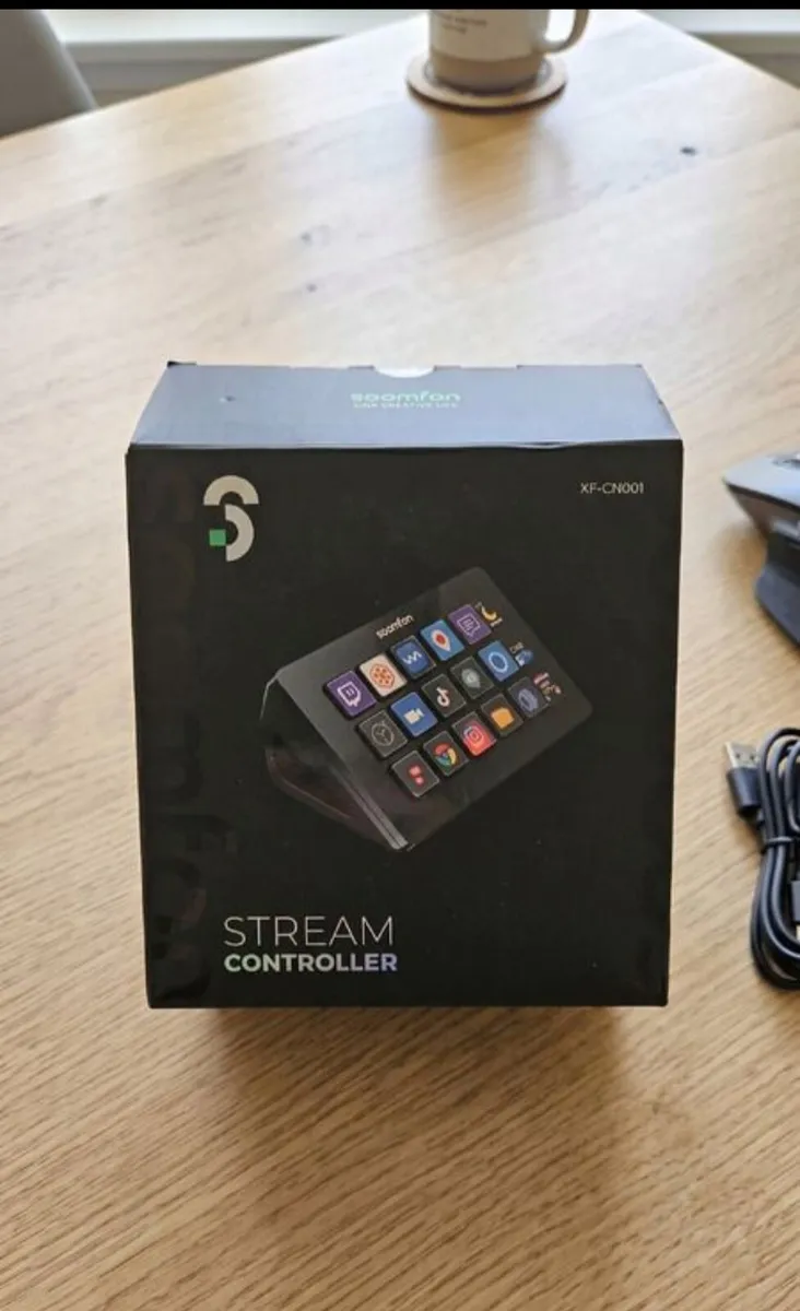 SOOMFON Stream Controller with 15 Macro Keys & Das - Image 1