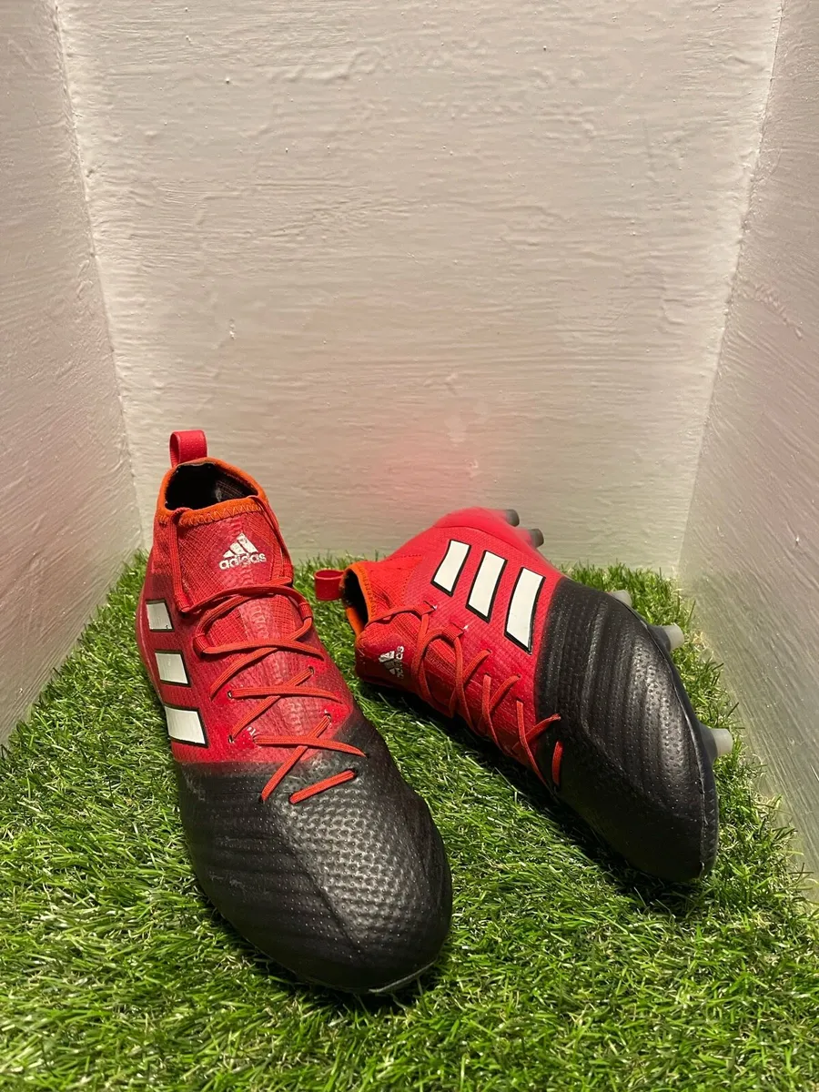 Adidas Ace 17.1 Primeknit FG Football Boots | UK 8 - Image 1