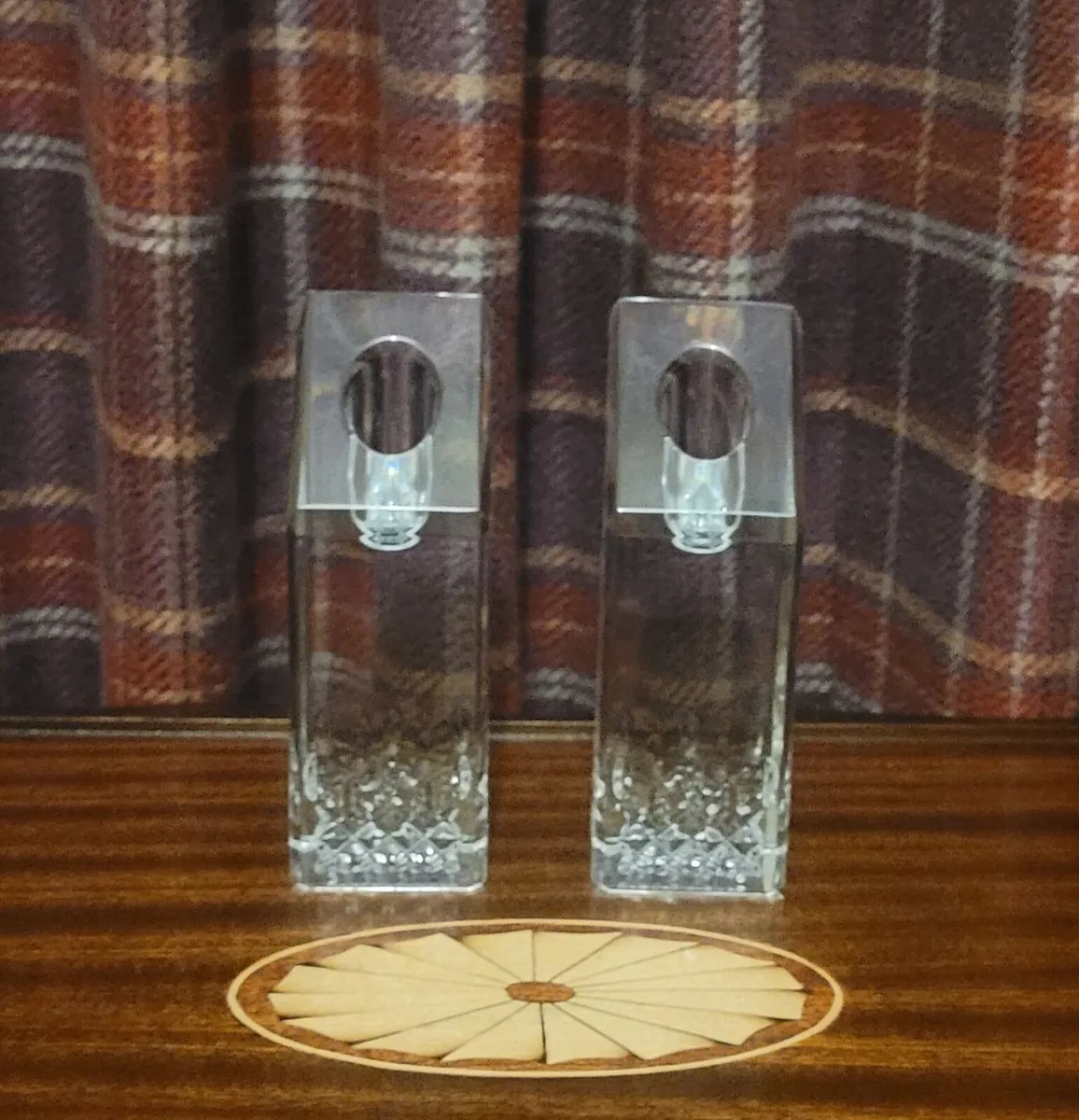 Waterford Crystal Candle Holders - Image 1