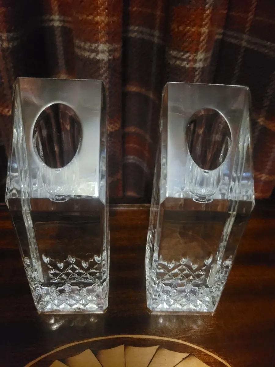 Waterford Crystal Candle Holders - Image 3