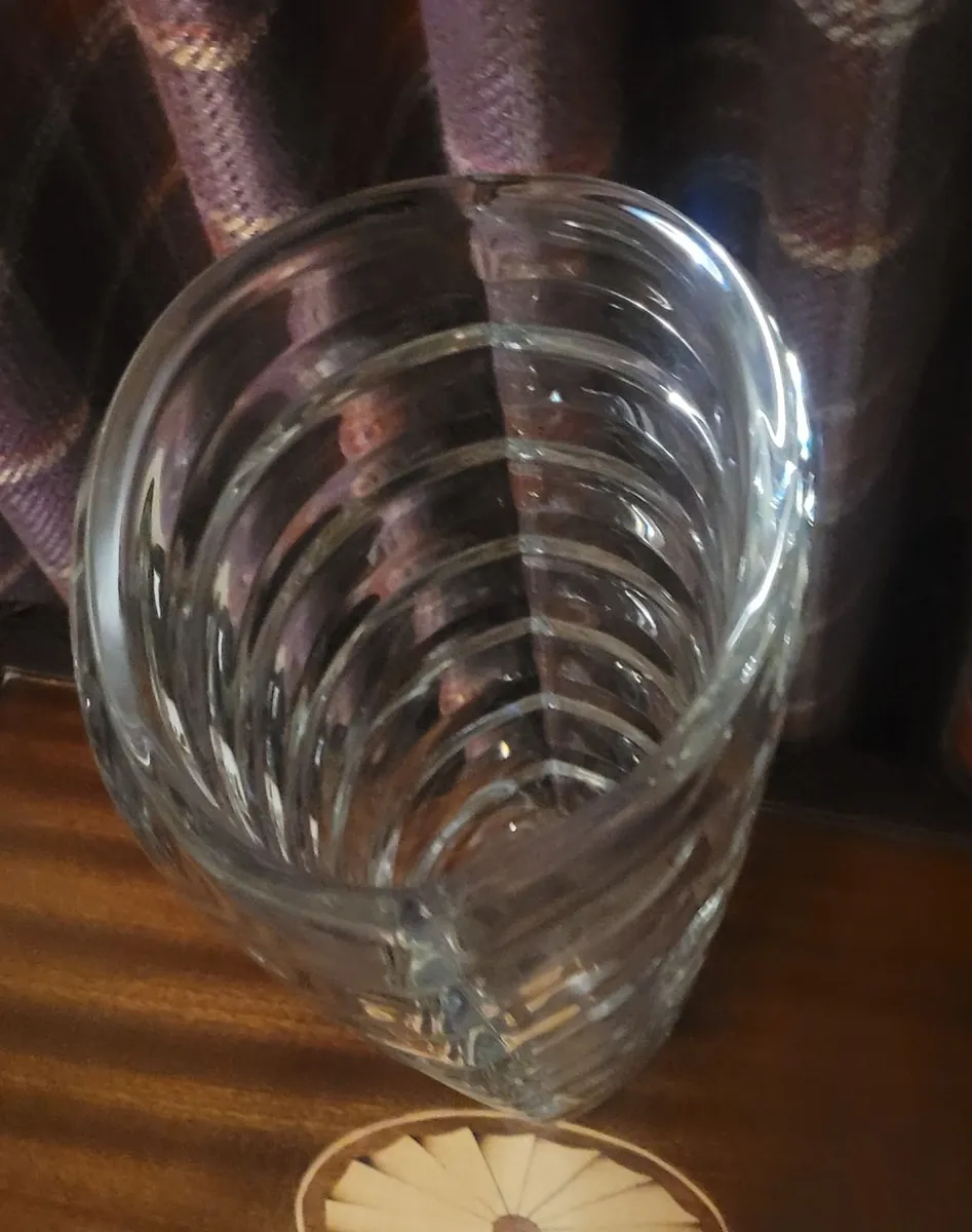 Galway Crystal 13  Inches Height Vase - Image 2
