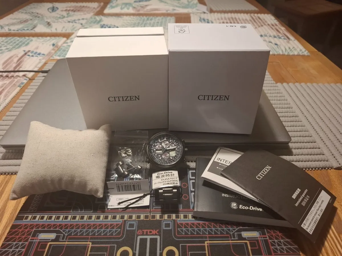 Citizen Promaster EcoDrive JY8025-59E Titanium NEW - Image 1