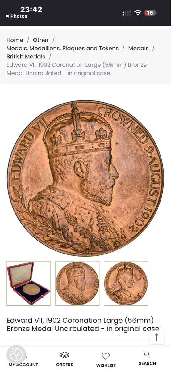 Commemorative Medal/ coin - Image 2