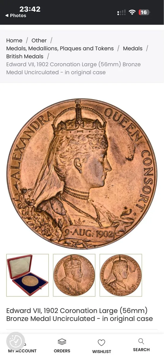 Commemorative Medal/ coin - Image 4