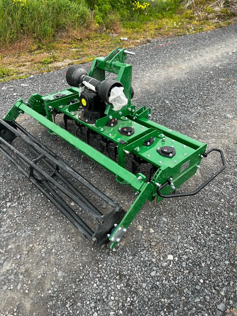 1600mm Power Harrow with Crumbler Roller - Image 2