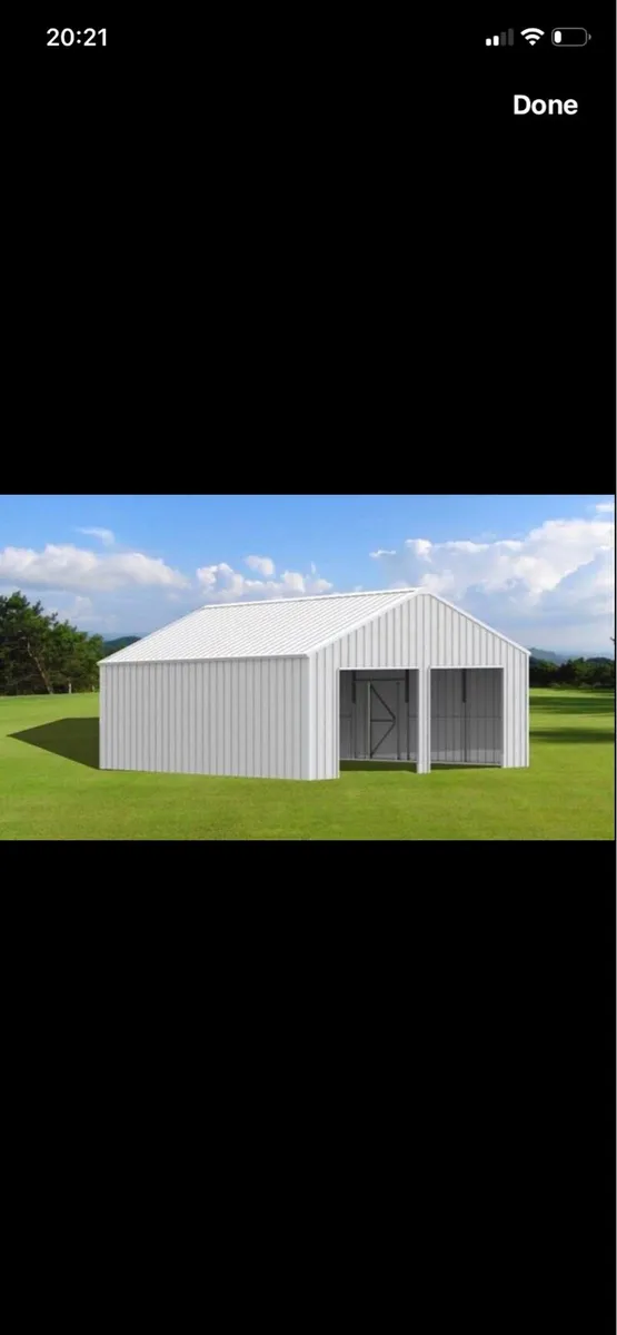Steel shed - Image 1