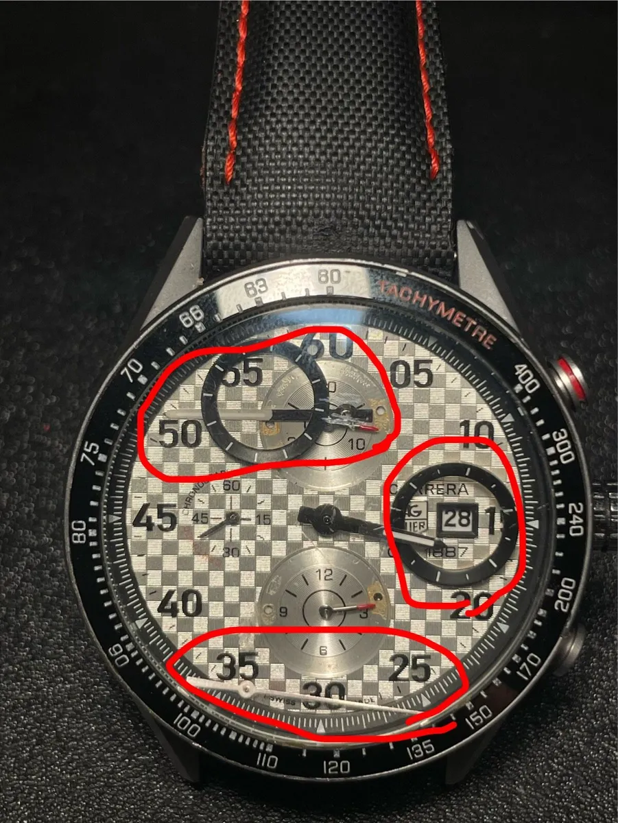 TAG Heuer Carrera Chronograph - For Parts/Repair - Image 2