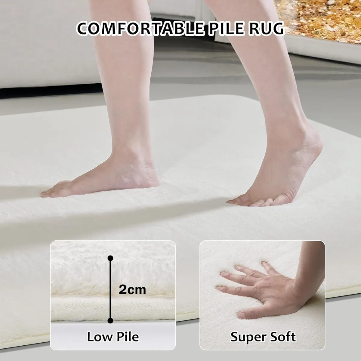 Carpet Rugs Living Room Large 160 X 230 cm Anti - Image 3