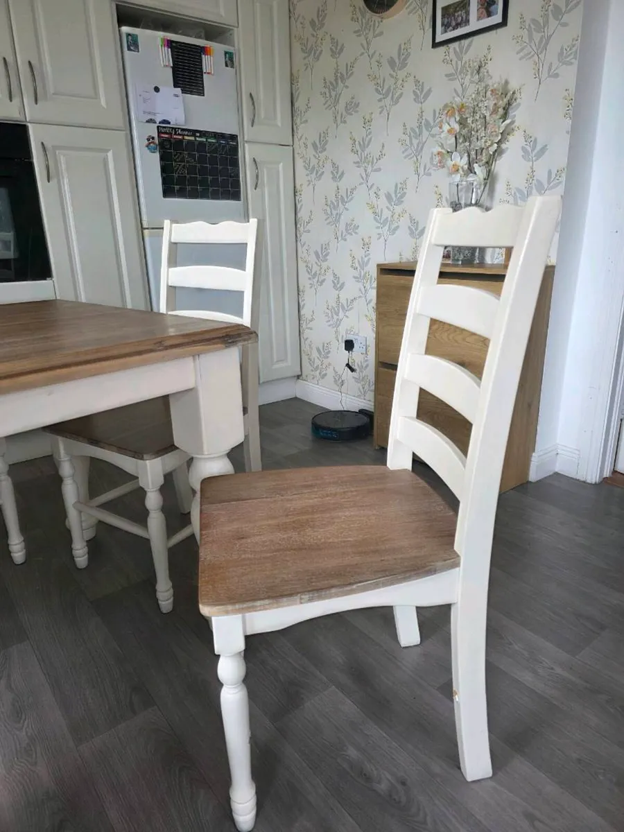 Dining room table and chairs - Image 3