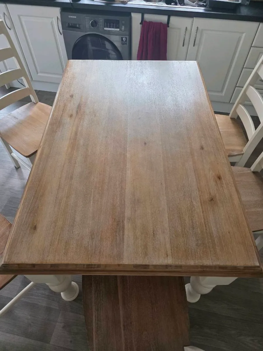 Dining room table and chairs - Image 4