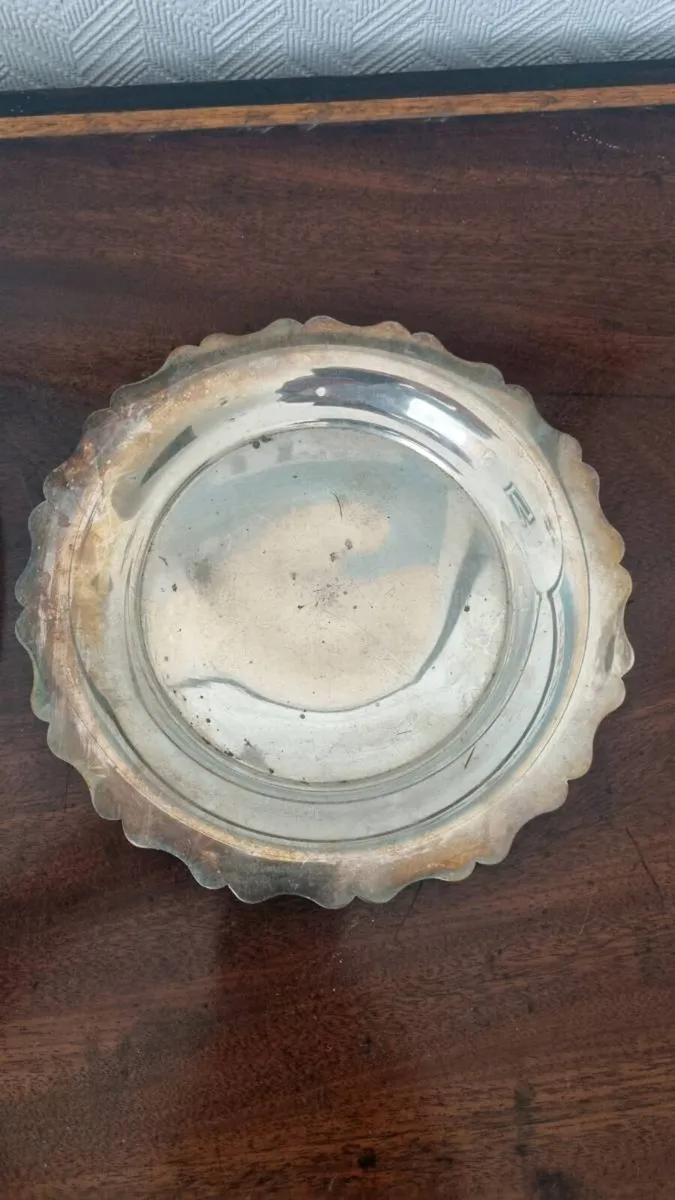 Collection of Silver Serving Dinnerware - Image 4