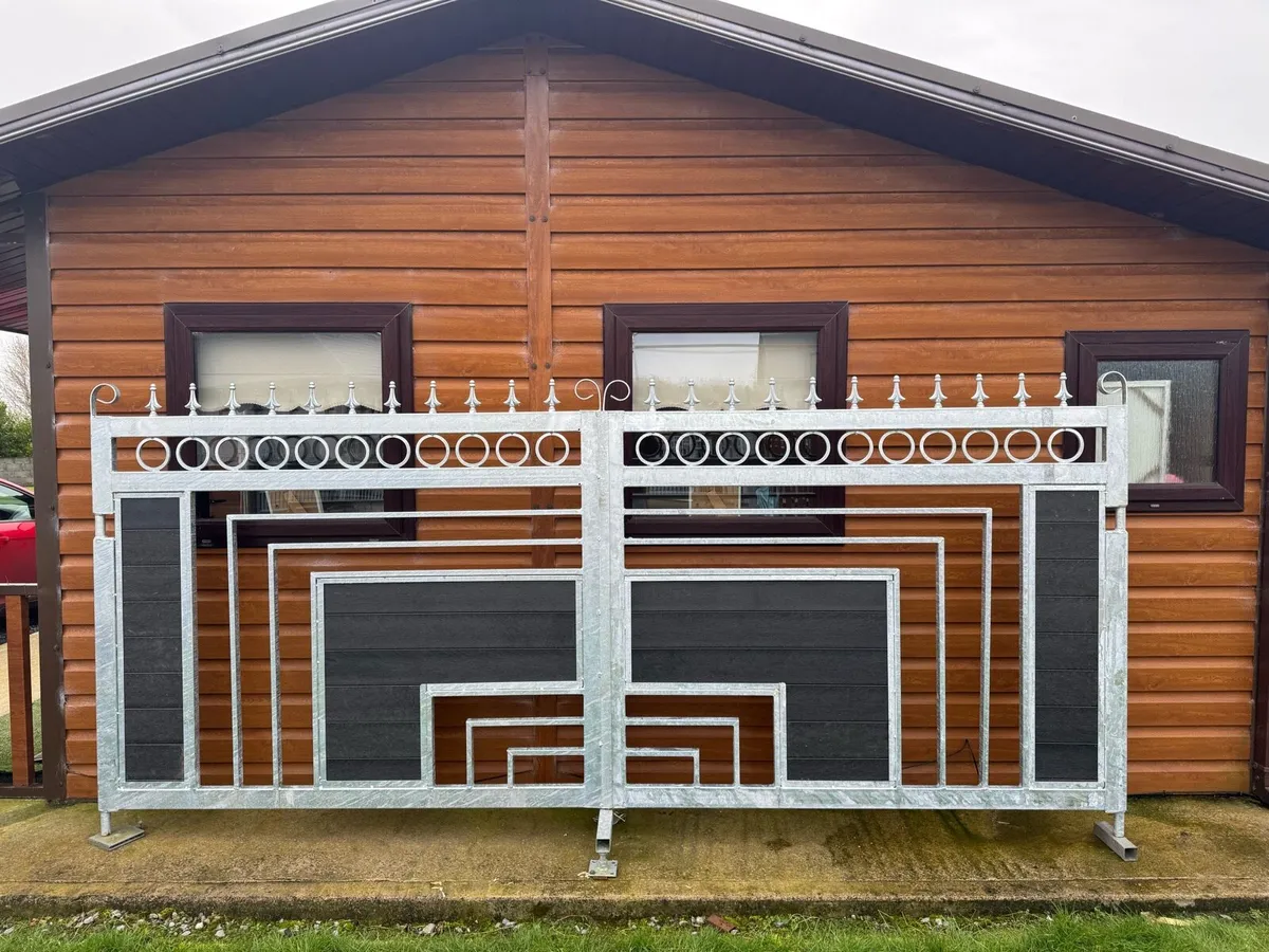 Galvanized PVC gates ✅ - Image 1