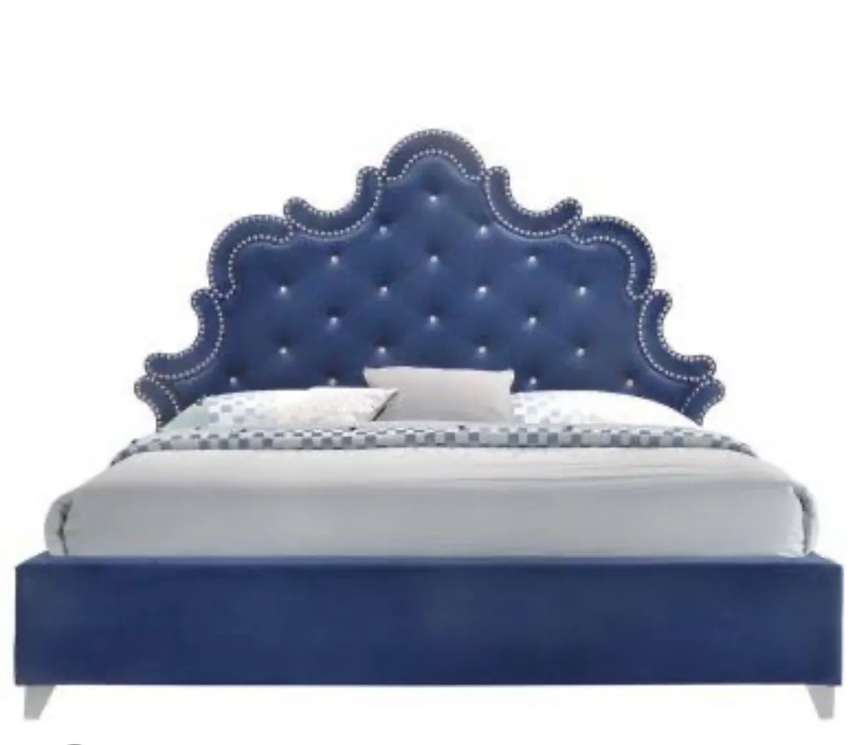 King bed and mattress