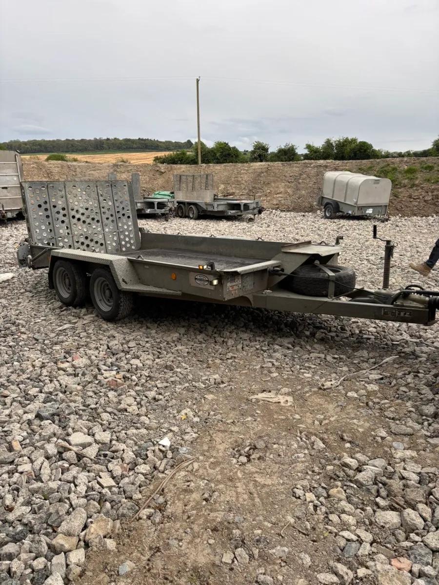 2024 Ifor Williams 12x6 plant trailer - Image 2