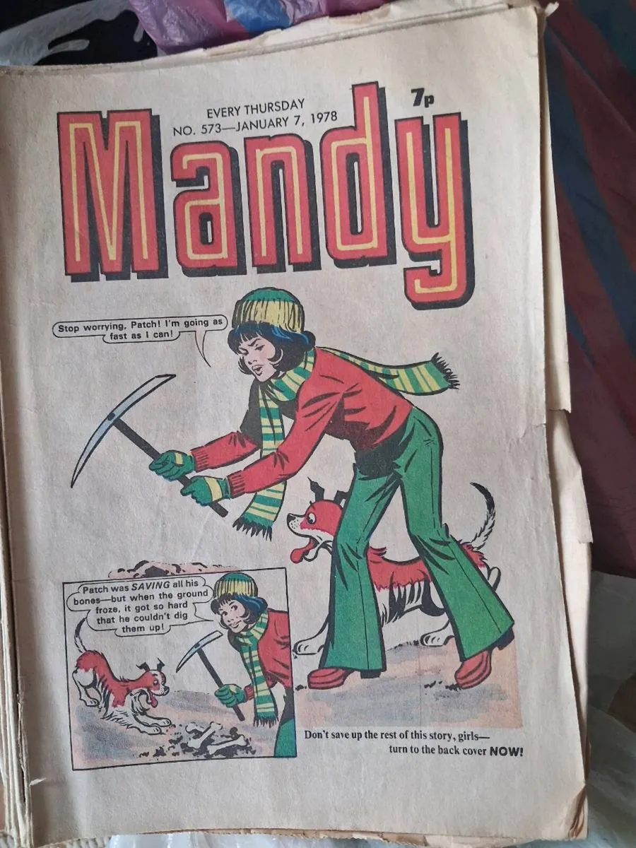 Vintage Mandy comics