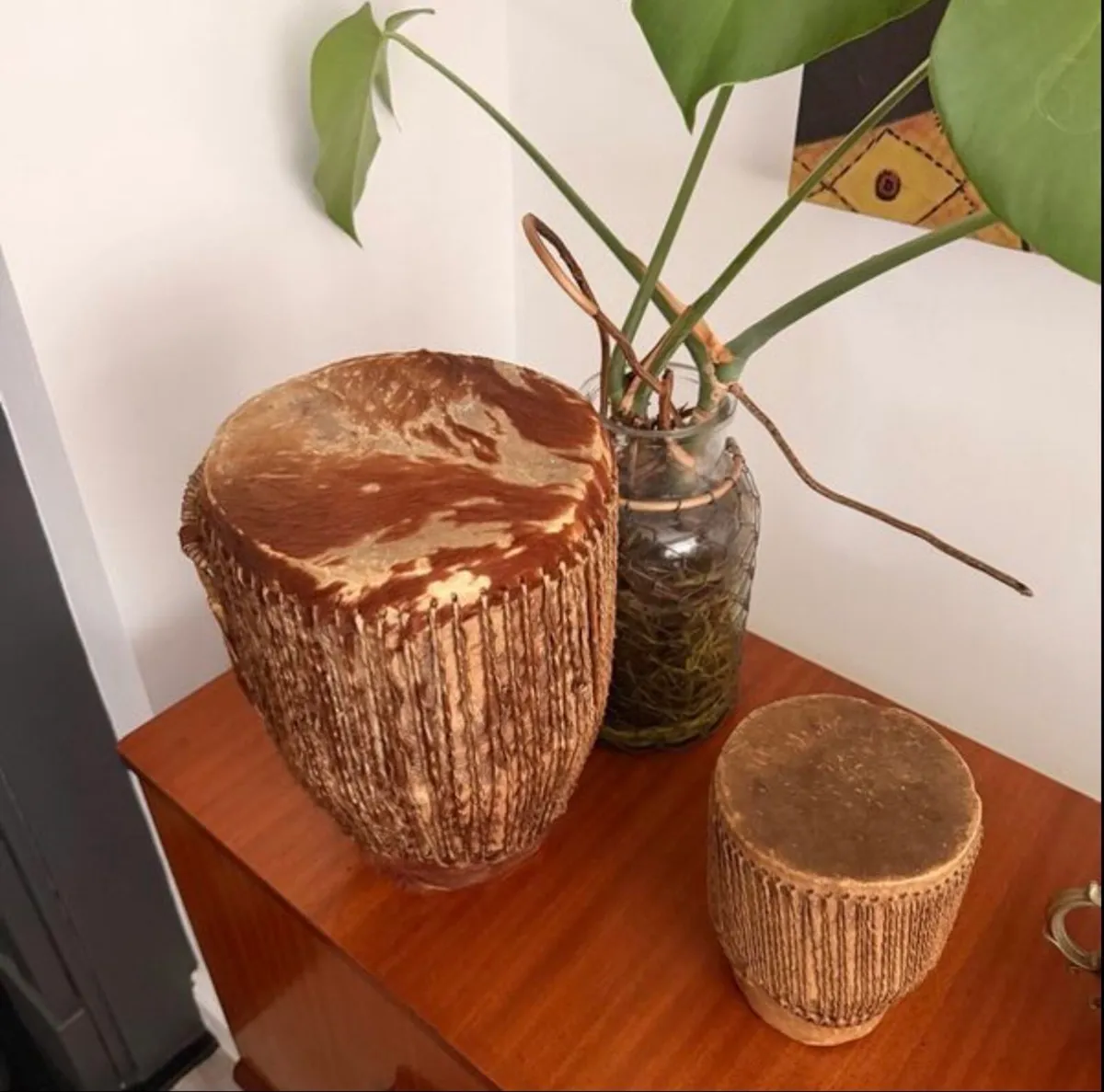 Vintage African Drums - Image 2