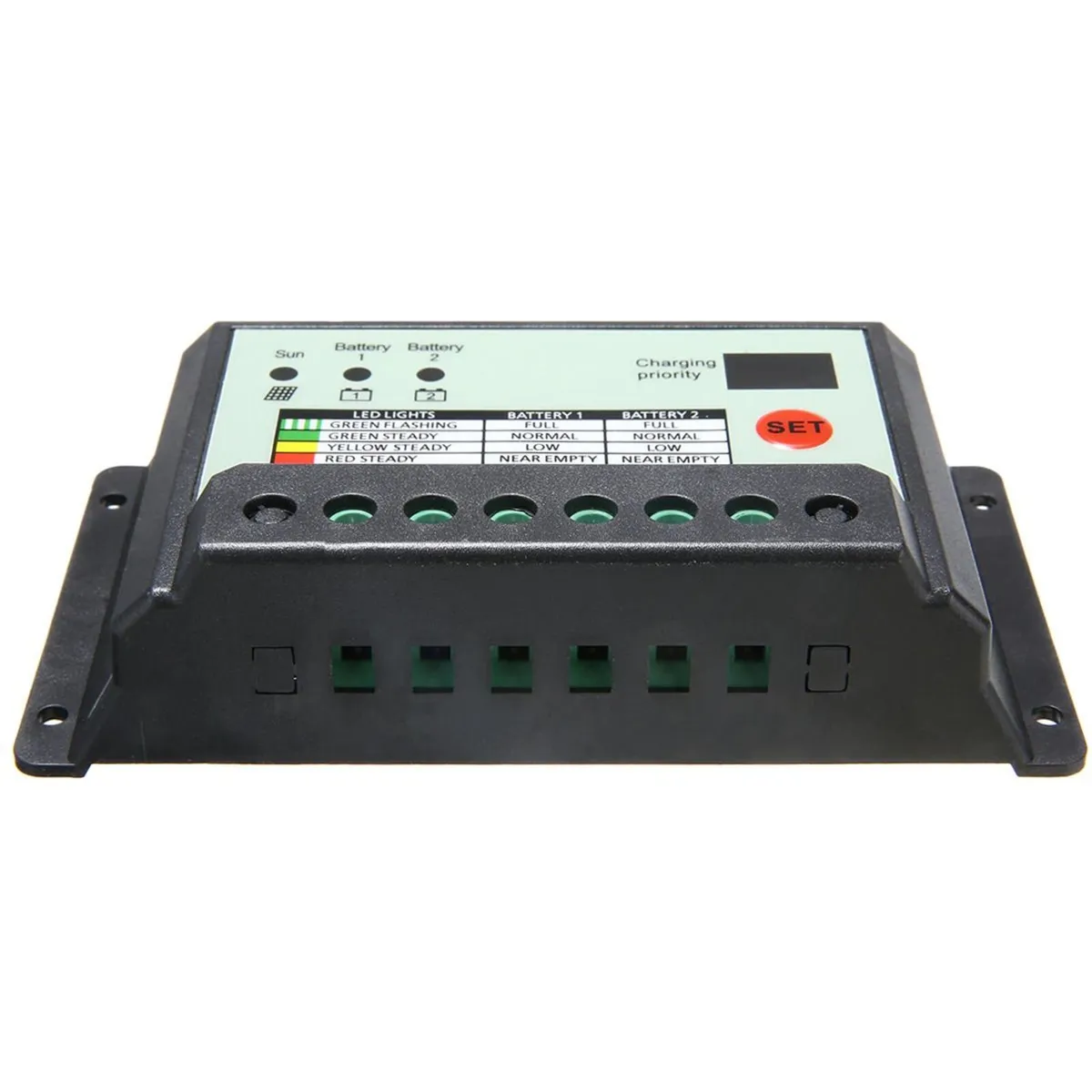 20A Dual Battery Solar Charge Controller 12V - Image 3