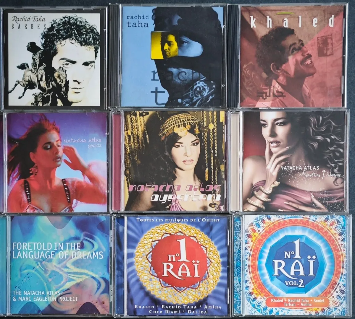 RAI/ middle eastern music CDs
