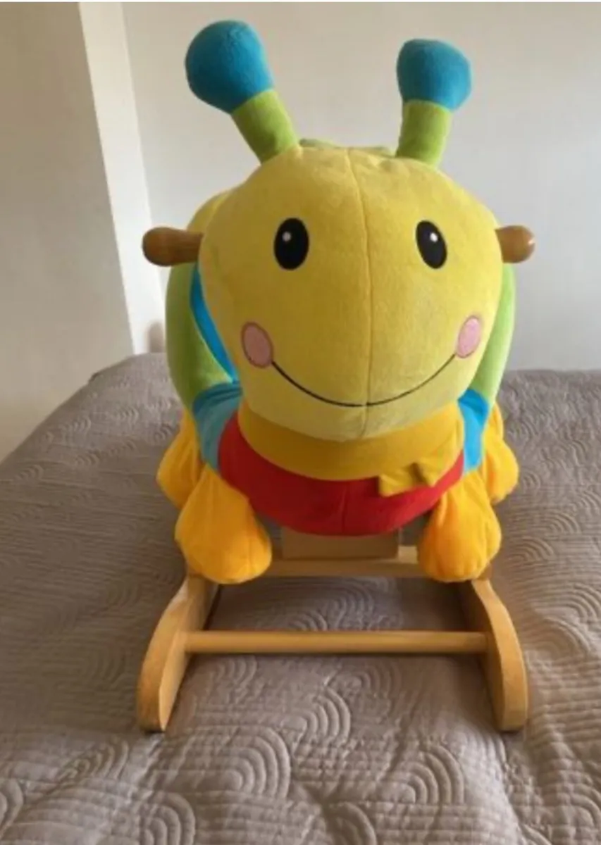 Baby Rocking Animal Caterpillar - Image 1