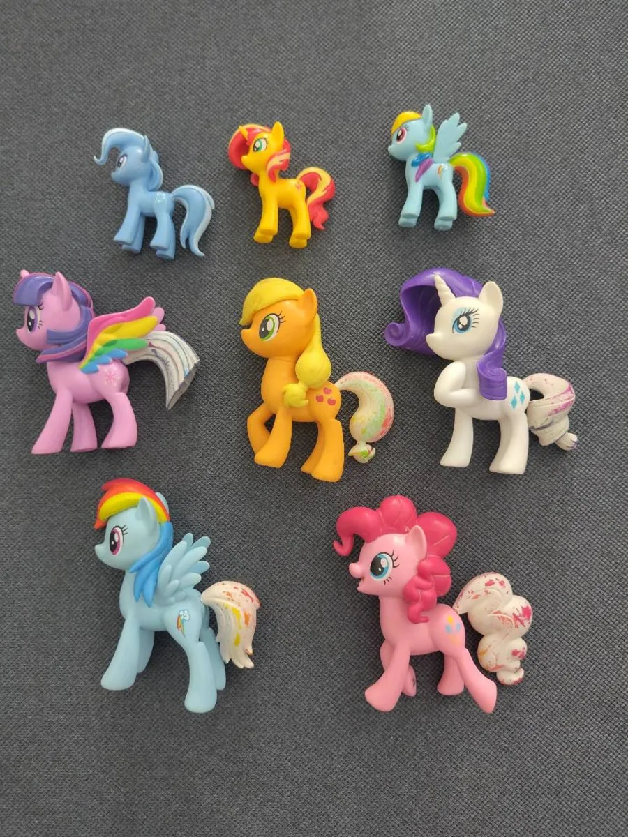 My little pony set of 8