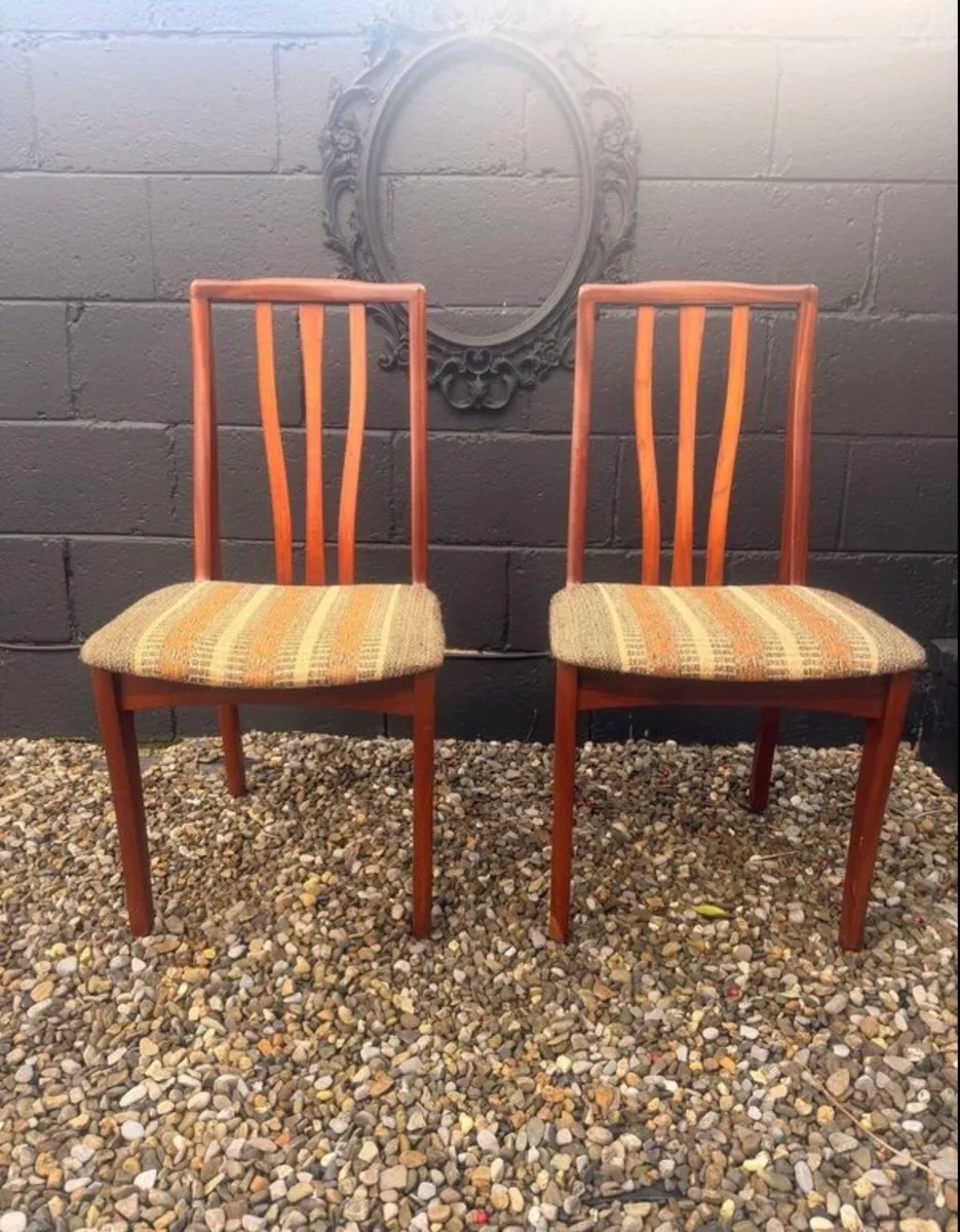 Mid Century Dining Chairs - Image 1