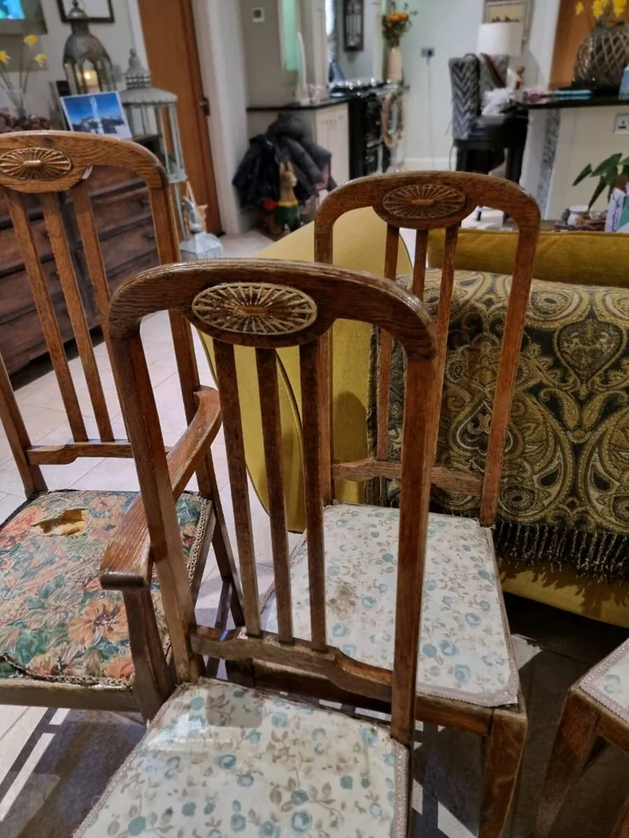 Antique Chairs x 6...€60 - Image 4