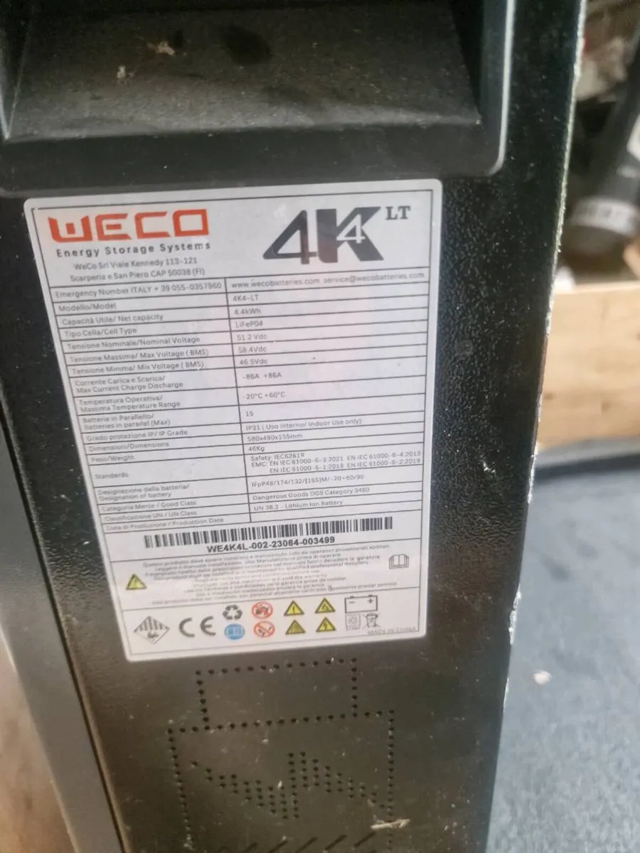 Weco battery - Image 2