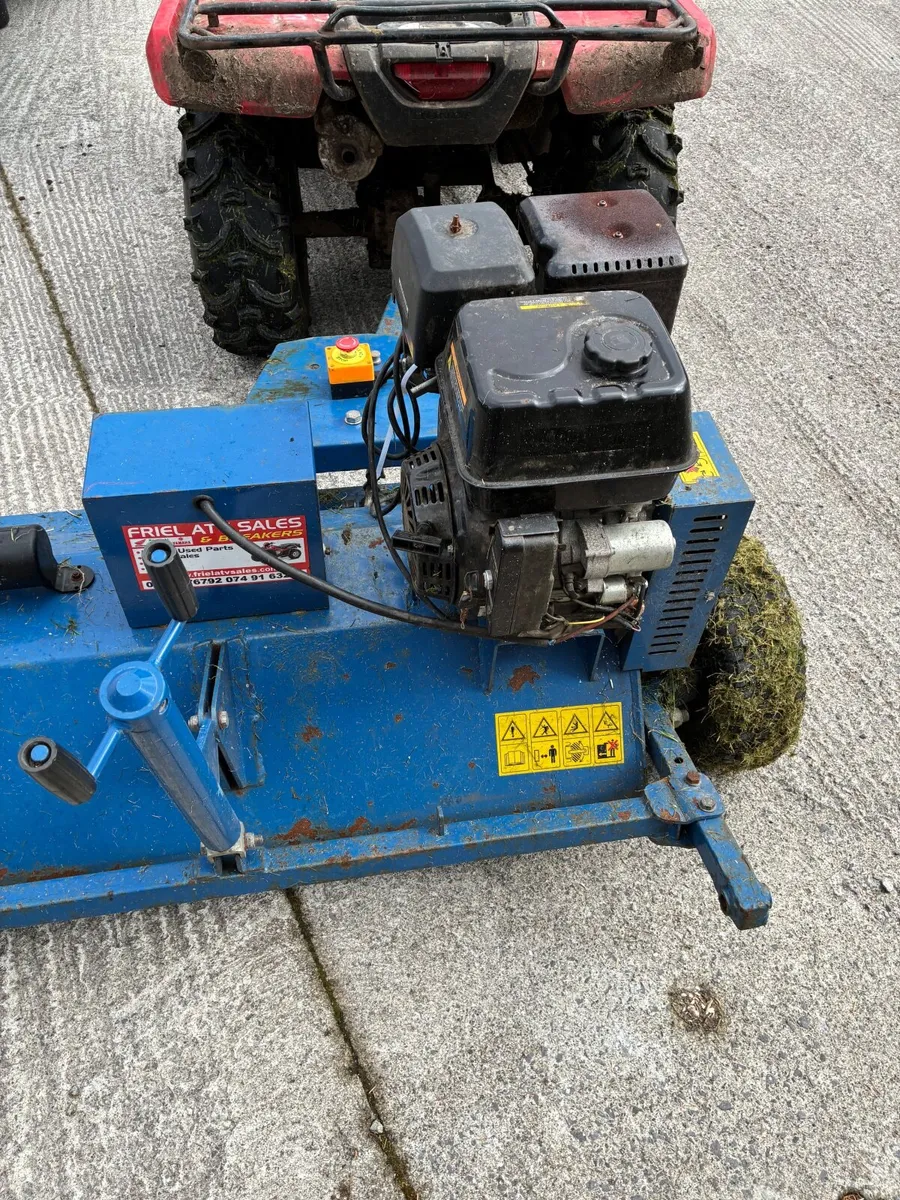 Flail mower and quad trailer - Image 4