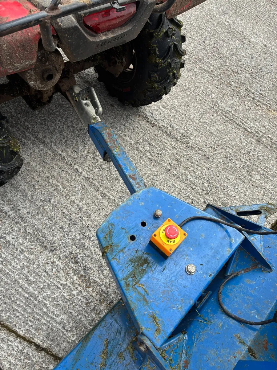 Flail mower and quad trailer - Image 3